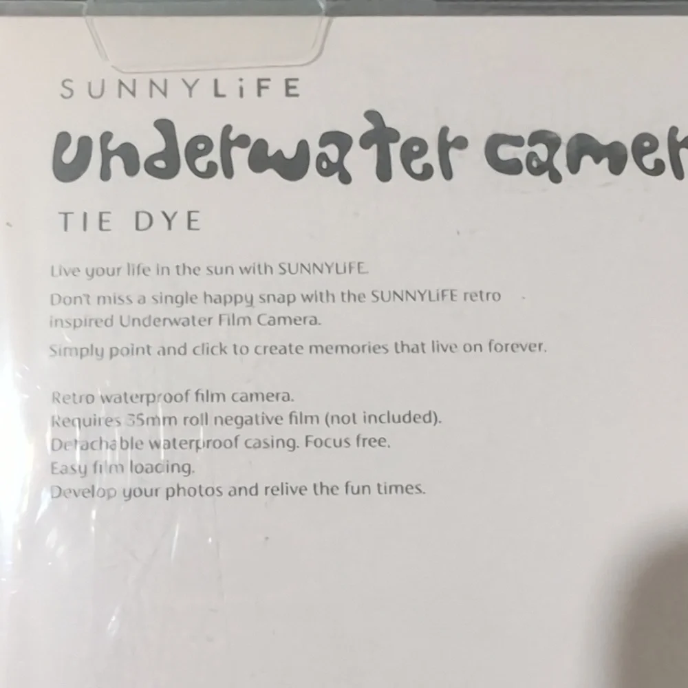 Sunny life underwater camera 35mm